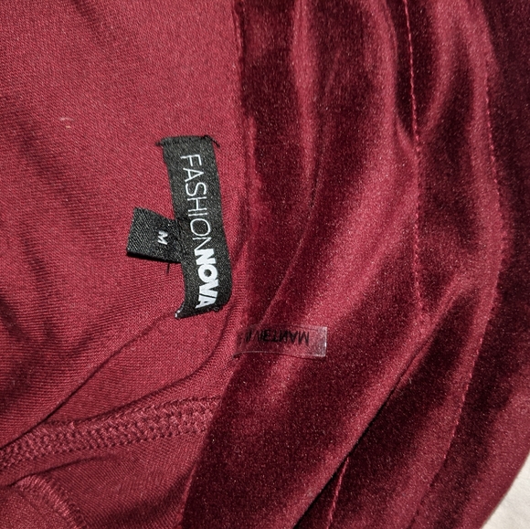 SOLD FashionNova "tell me What you want Velour Set" - Picture 11 of 13